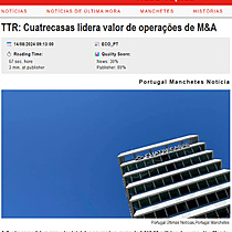 TTR: Cuatrecasas lidera valor de operaes de M&A